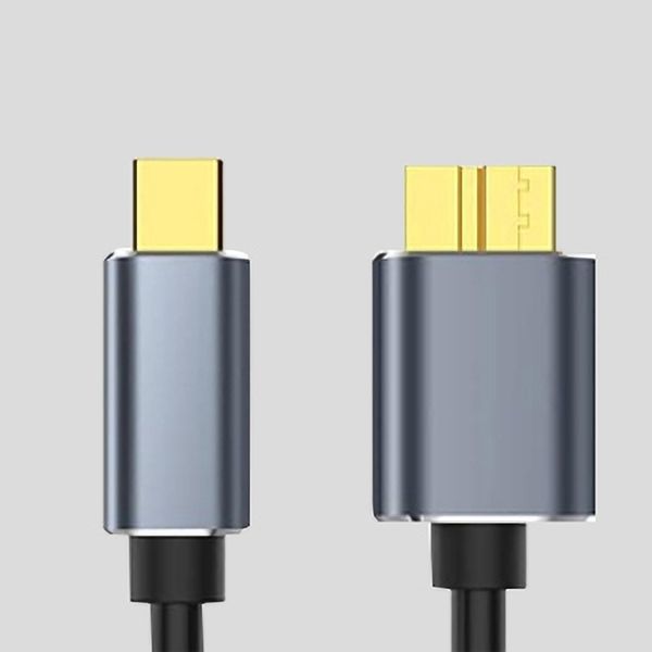 jihaan USB 3.0 Cable/Cord for Seagate Goflex, Expansion External Hard 50cm 4.5 inch type c to hdd hard drive disk cable-image-30