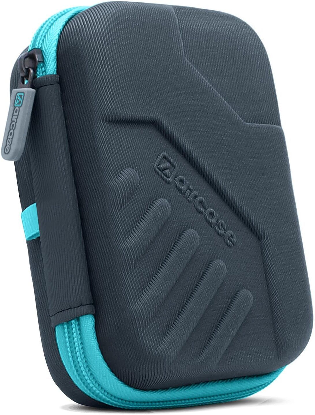 AirCase Hard Drive Case Cover, Travel Pouch, Tech Organizer with Shockproof EVA 2.5 inch Shock Resistant Water Proof Hard Drive Case-image-49