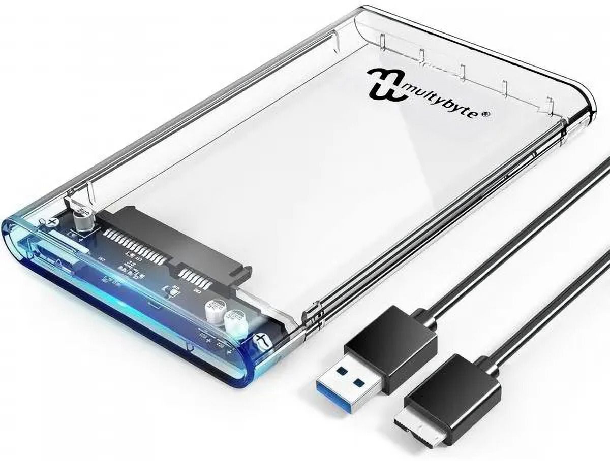 Multybyte External SATA USB 3.0 HDD SSD 2.5 inch Shock Resistant Water Proof Screwless Enclosure Casing-image-11