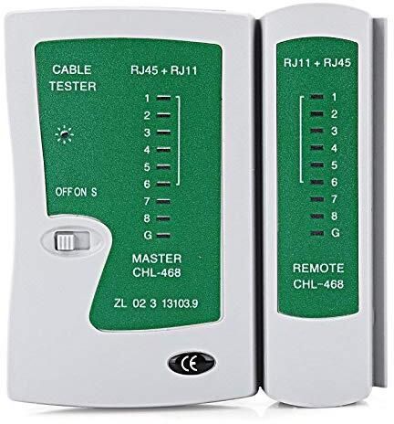 RuhZa RJ45 and RJ11 LAN network Ethernet internet cable Tester RJ 45 for RJ45 RJ11 RJ12 CAT5 CAT 6 Lan Adapter Tester Tower Server-image-22