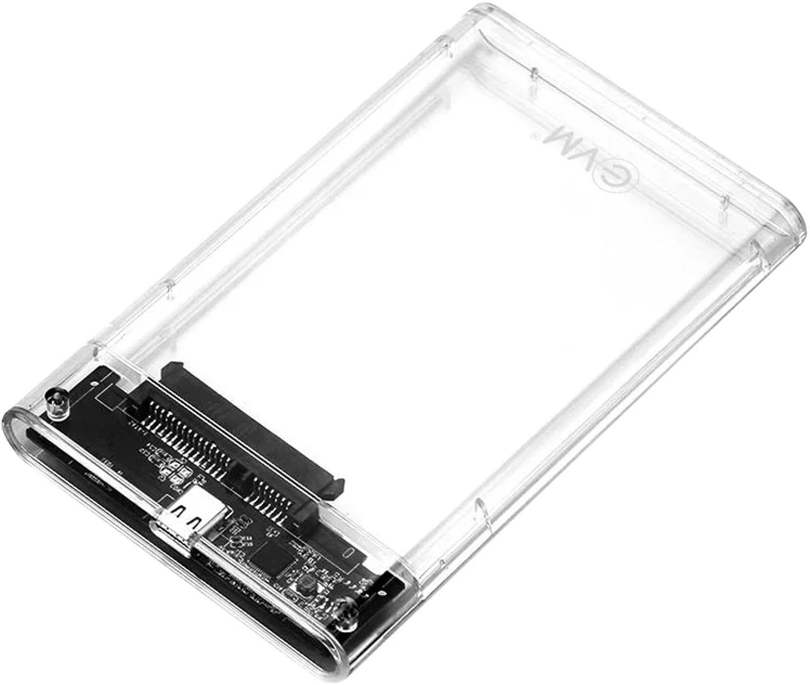 EVM 2.5" Type-C SATA Casing High speed USB 3.1 2.5 inch Shock Resistant Internal Hard Drive Enclosure-image-28