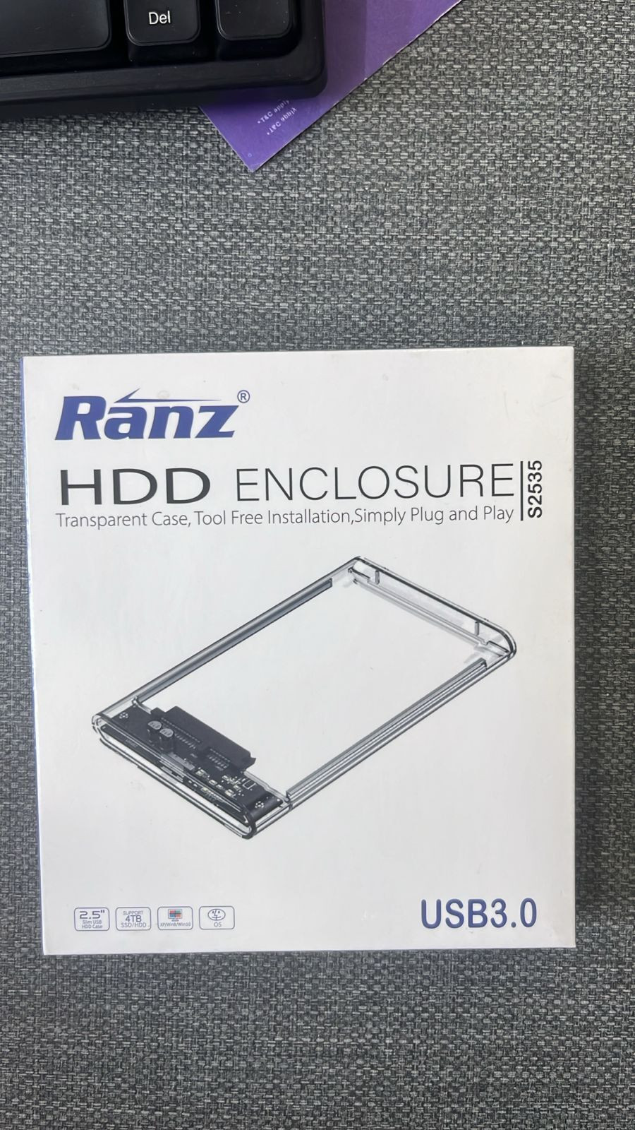 ITWORLDCOMPUTER RANZ hdd clouser 4 inch External Hard Drive Enclosure image 1