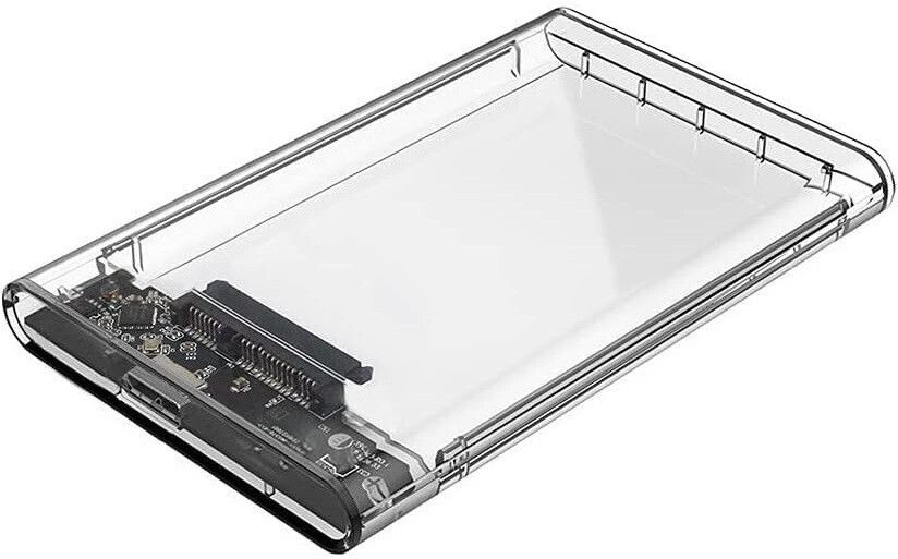 OG X NEXSA Transparent USB 3.0 to SATA Hard Drive Enclosure – Tool-Free External Case 2.5 inch Fast Transfer Speed Up to 5 Gbps & Up to 4TB Storage Capacity 2.5 SATA SSD HDD-image-30
