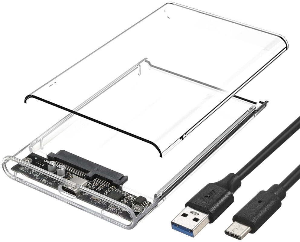 BKC Type-C Hard Drive Enclosure for 2.5 Inch HDD SSD 2.5 inch Shock Resistant Hard Disk Enclosure-picture-18