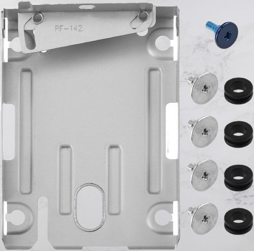 Tech Aura HDD Mounting Adapter Bracket Caddy Holder for PS3 System Cech-400X Series 2.5 inch Hard Disk Case-image-2