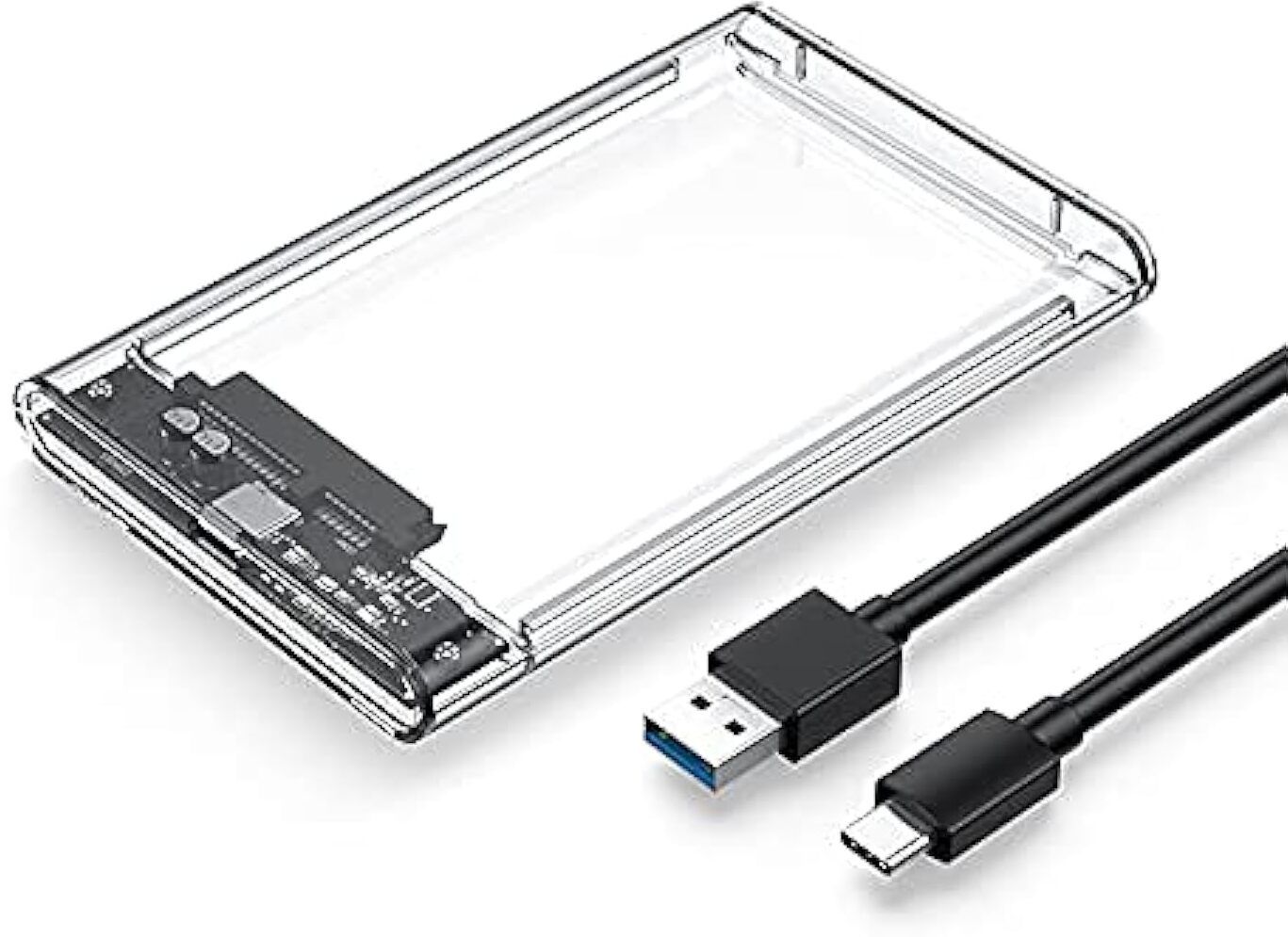 coolcold SATA Hard Drive HDD Enclosure USB 3.0 External Sata Hard Disk Casing for Laptop 2.5 inch Hard Drive Casing-image-41