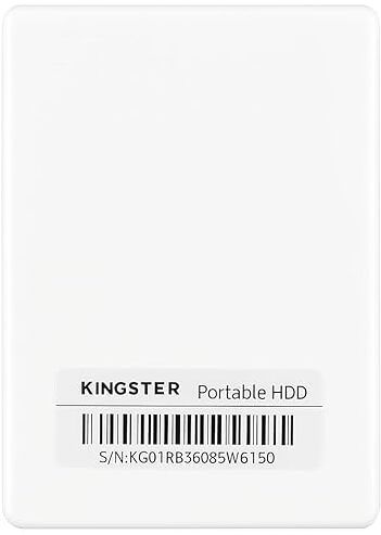 kingster 500GB Ultra Slim External Hard Drive (Portebal Hard Drive, White, 1 TB) 3 inch External Hard Drive-image-27