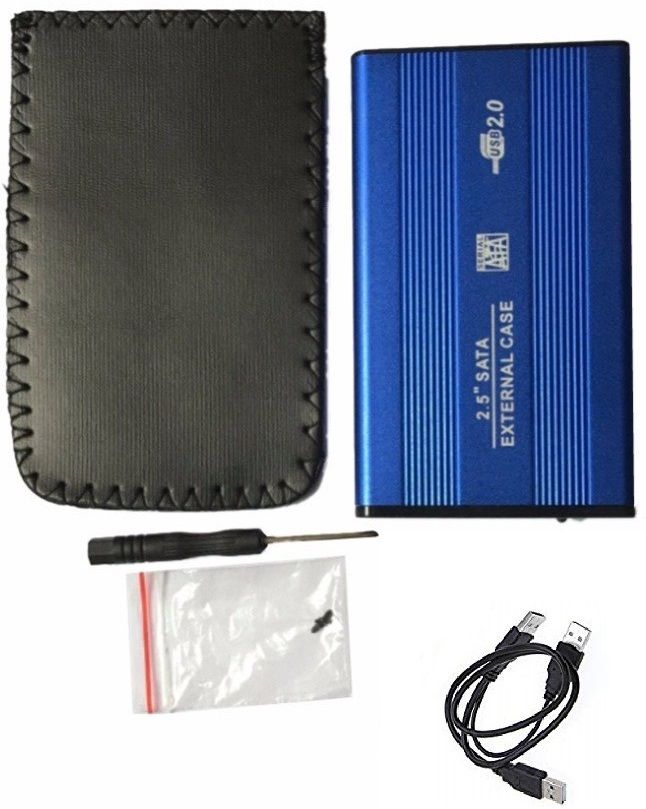Frackson External portable Sata Casing case USB 2.0 Laptop 2.5 inch Hard Disk Enclosure-image-45