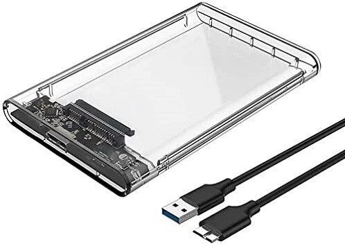 OG X NEXSA Transparent 2.5 inch Laptop SATA Hard Drive HDD/SSD Enclosure USB 3.0 Sata Case 2.5 inch Hard Drive Enclosure-image-10