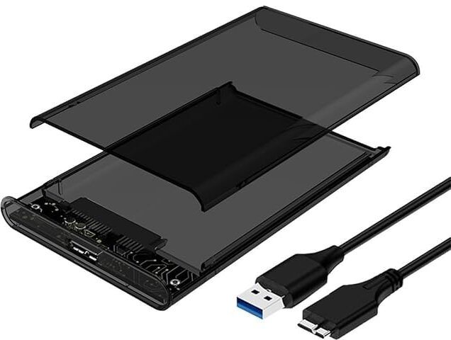 ULTRABYTES 2.5" SATA to USB 3.0 External Hard Drive Enclosure 2.5 inch Shock Resistant Portable HDD Enclosure-picture-38