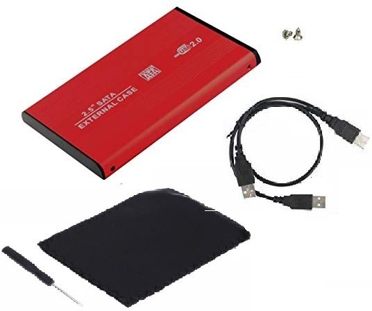 Frackson External portable SATA Casing case USB 2.0 Laptop 2.5 inch Hard Disk Enclosure-image-40