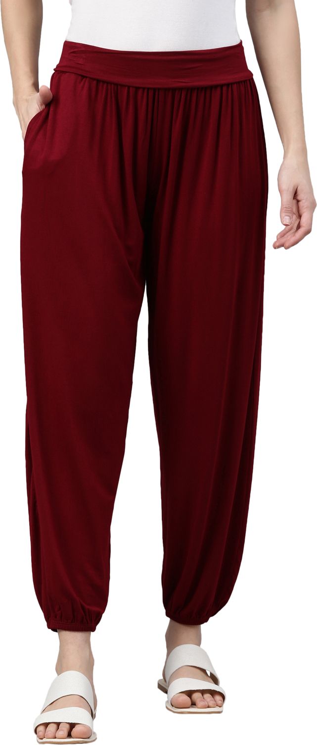 go colors Solid Viscose Women Harem Pants-picture-19