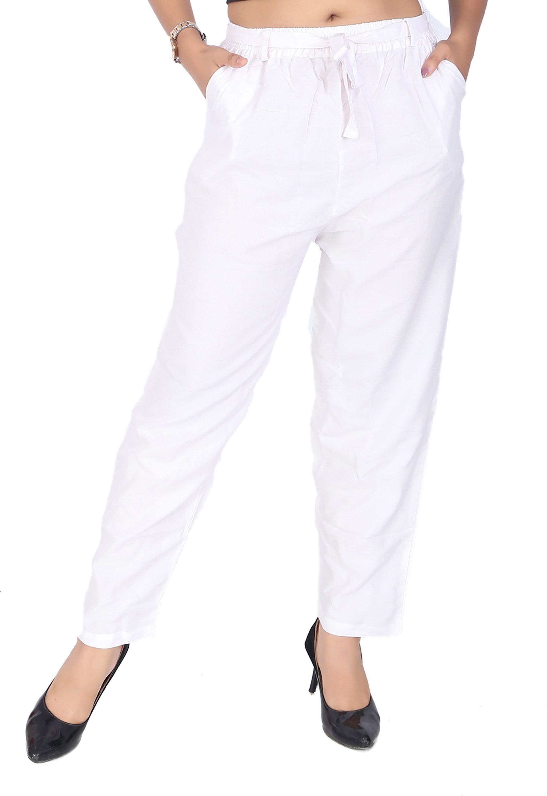 arfha Solid Cotton Women Harem Pants-picture-19