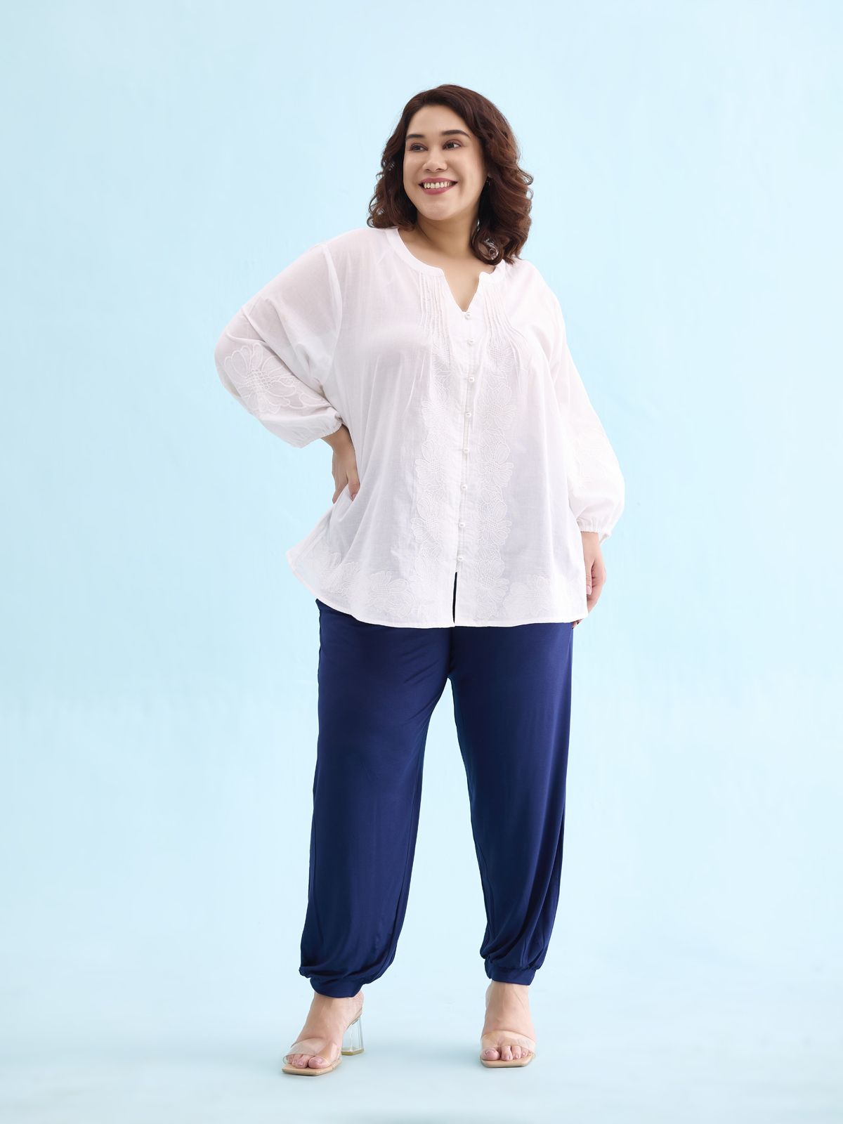 go colors Solid Viscose Women Harem Pants-picture-18