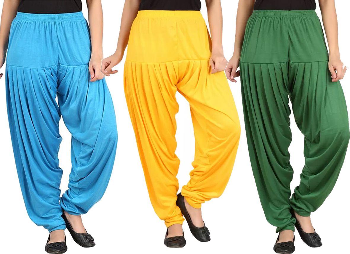 just try fashion Solid Viscose Women Harem Pants-picture-19
