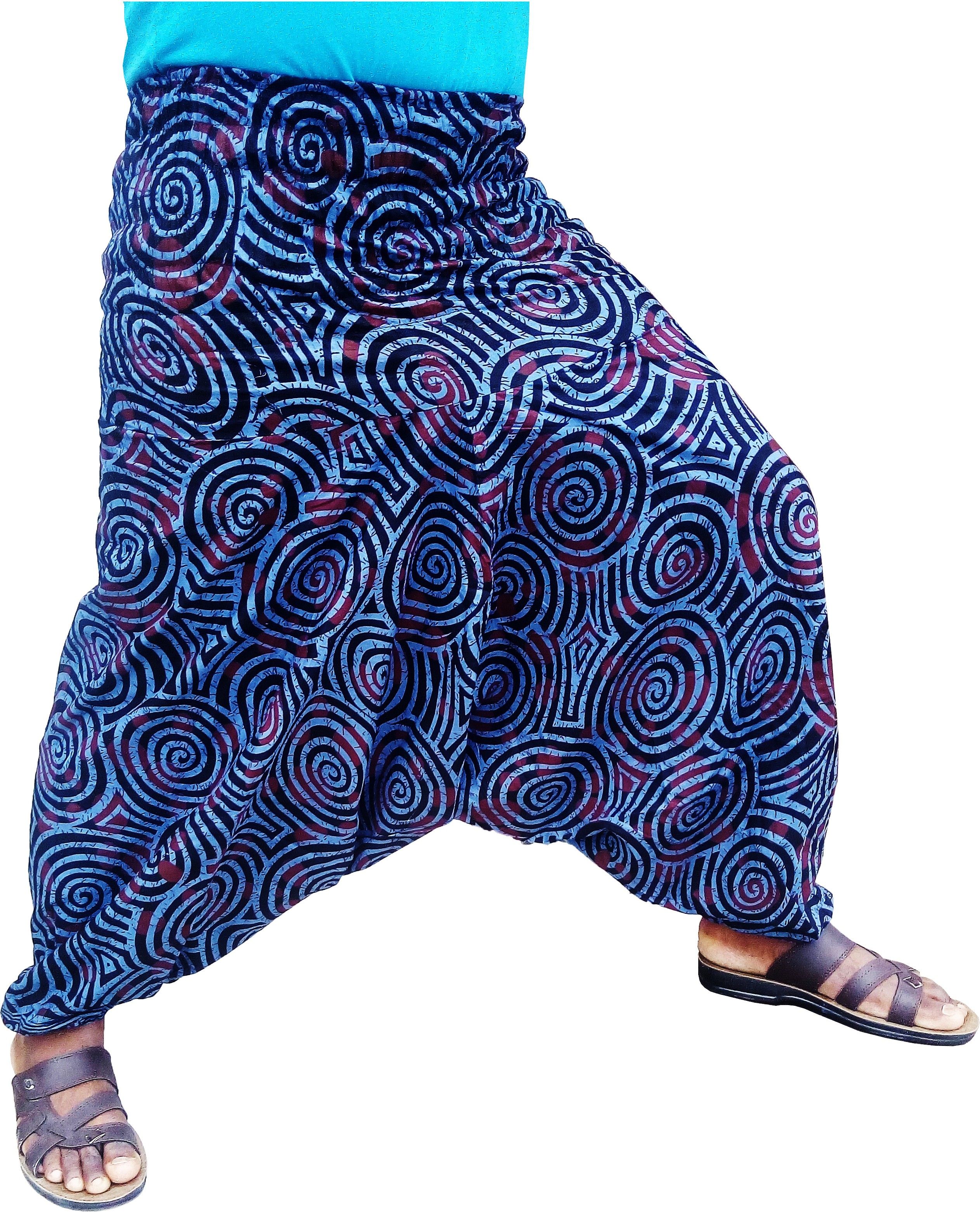 Printed Cotton Men Harem Pants-image-6