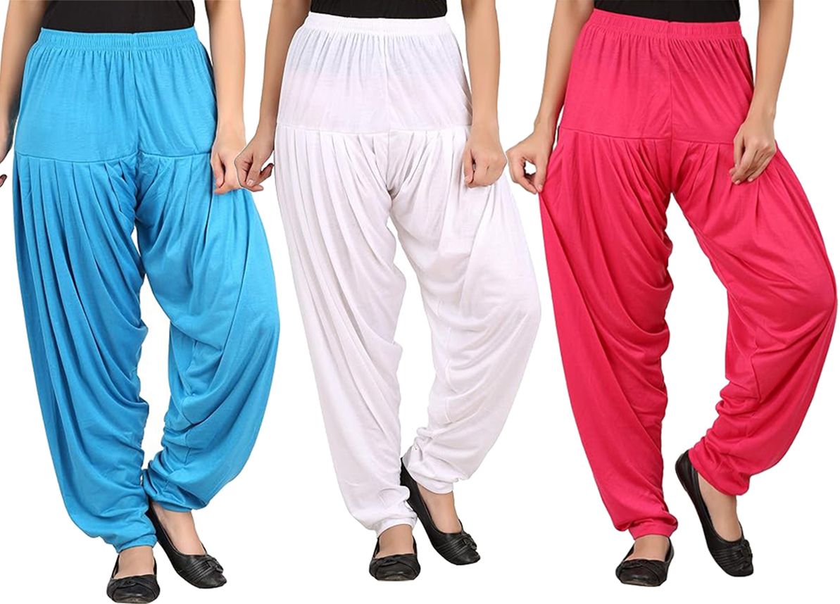 just try fashion Solid Viscose Women Harem Pants-picture-49