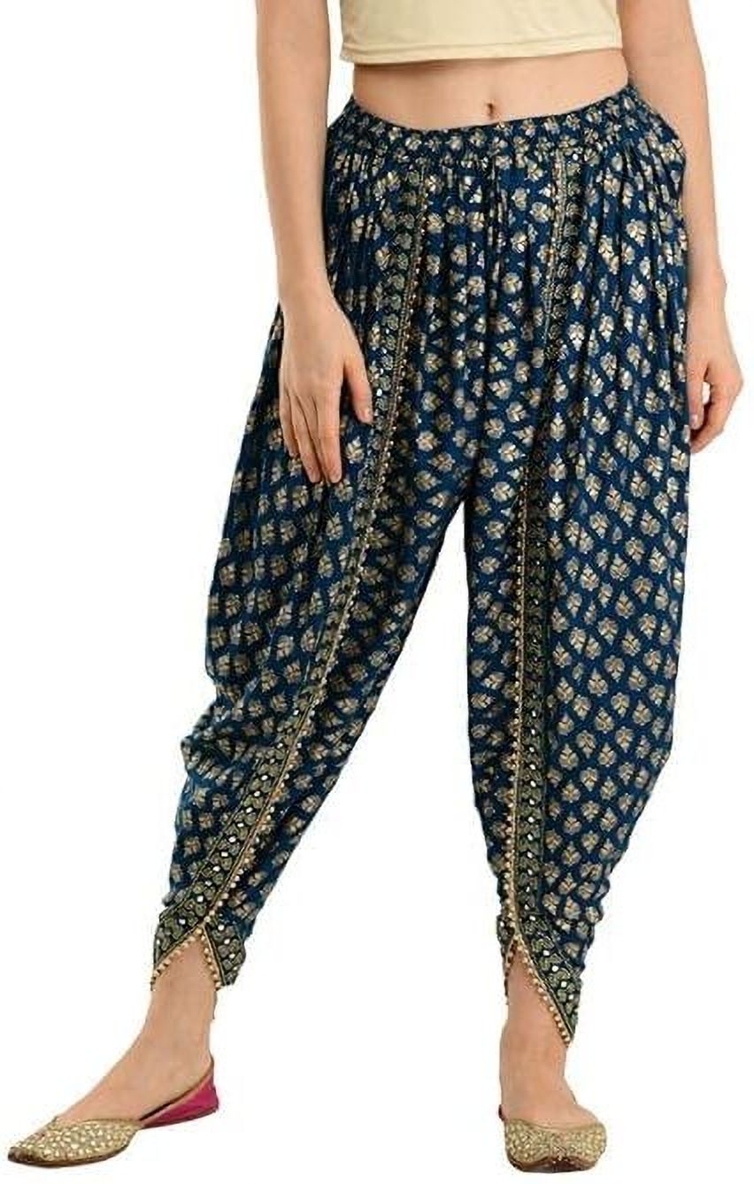 casualchic Printed Rayon Women Harem Pants-picture-36