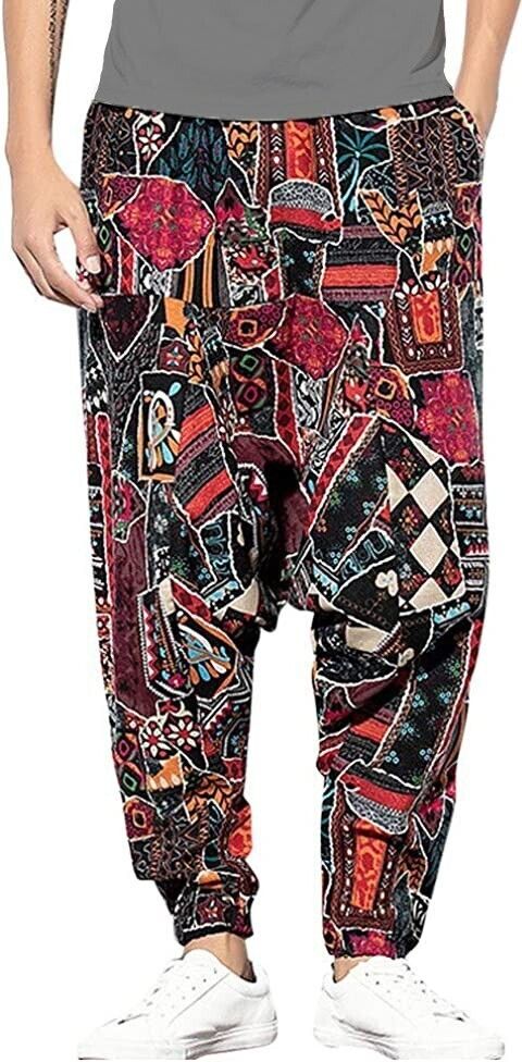 Printed Cotton Men Harem Pants