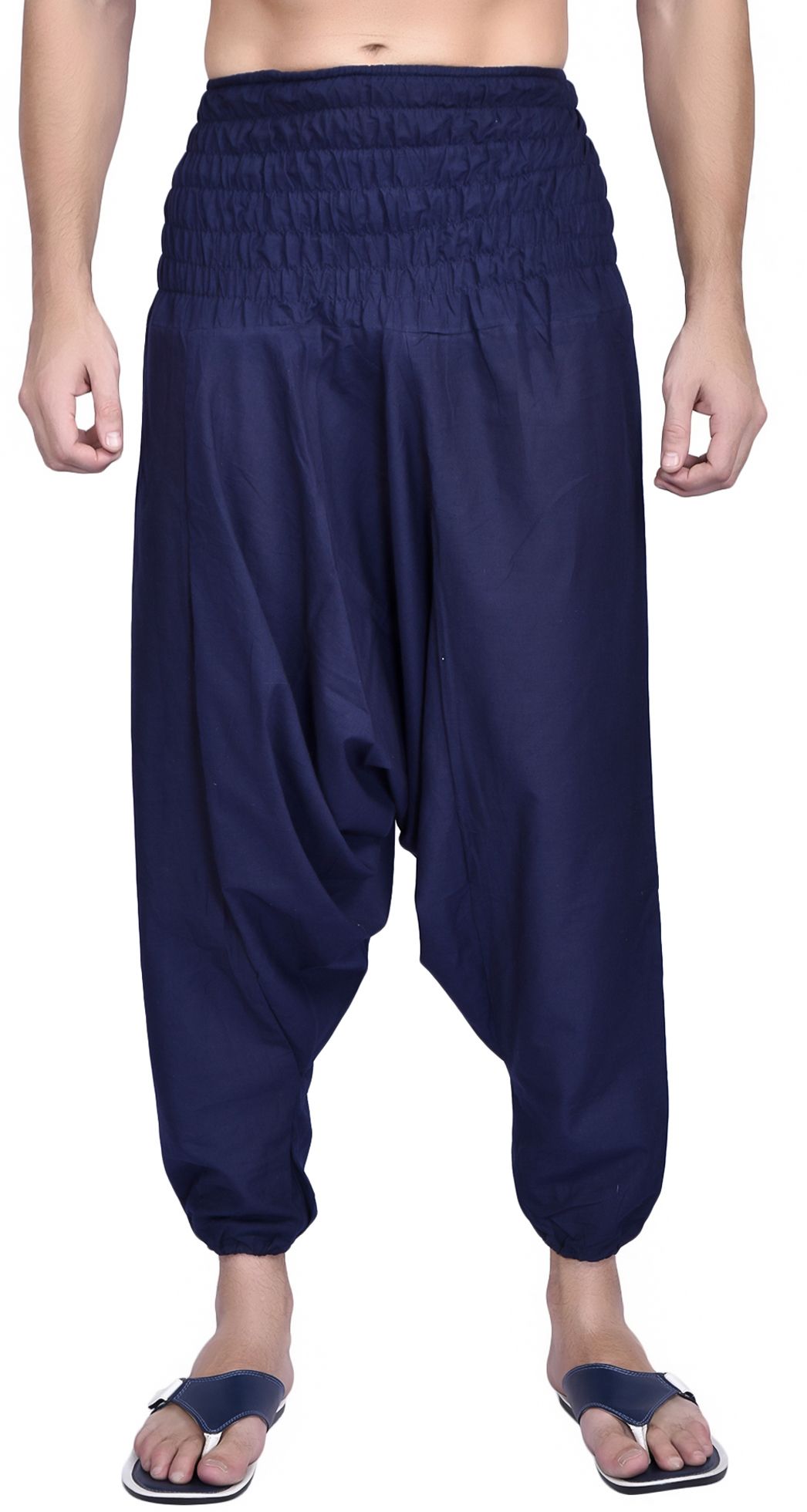viku Solid Rayon Men Harem Pants-picture-20