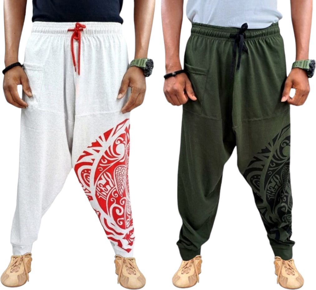 Printed Cotton Men Harem Pants