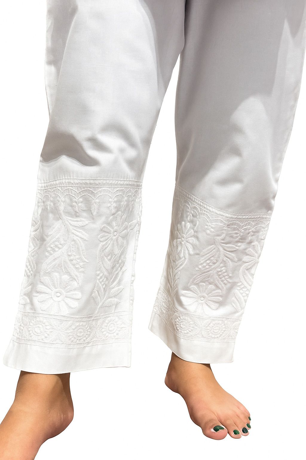 Embroidered Cotton Women Harem Pants