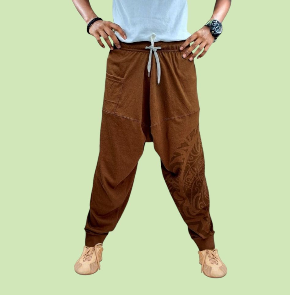wammy Printed, Solid Cotton Men Harem Pants-picture-43