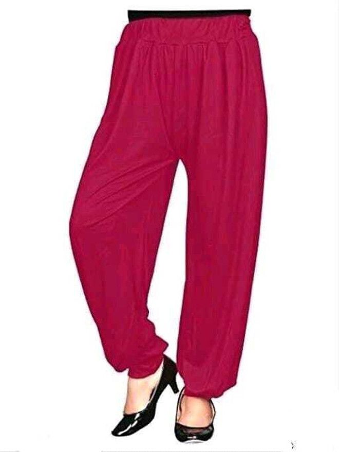 madegood Solid Cotton Women Harem Pants-picture-18
