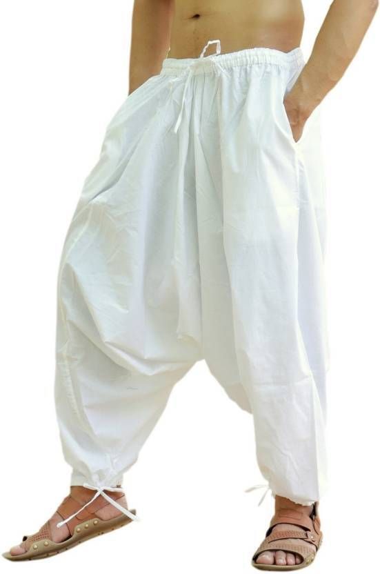 ukal Solid Rayon Men Harem Pants-picture-30