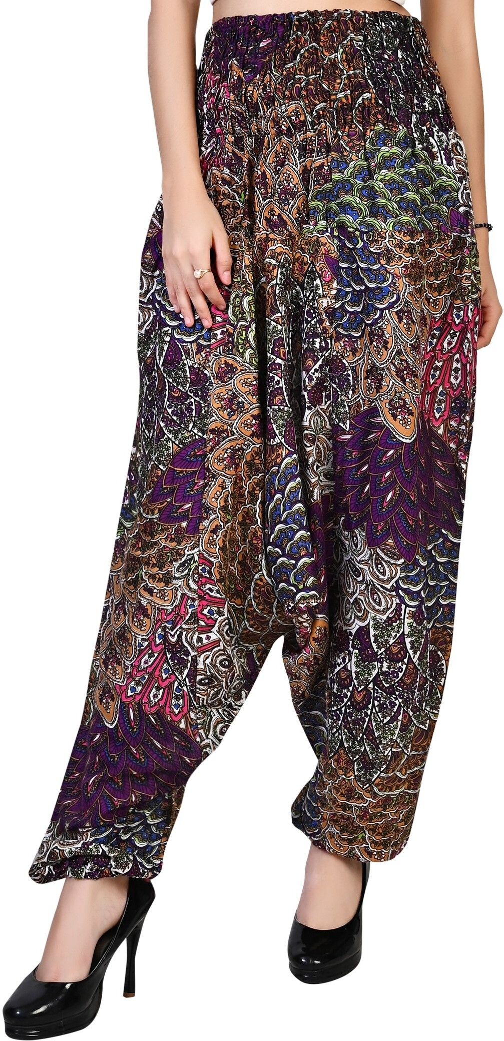 narnari Printed Rayon, Cotton Women Harem Pants-picture-20