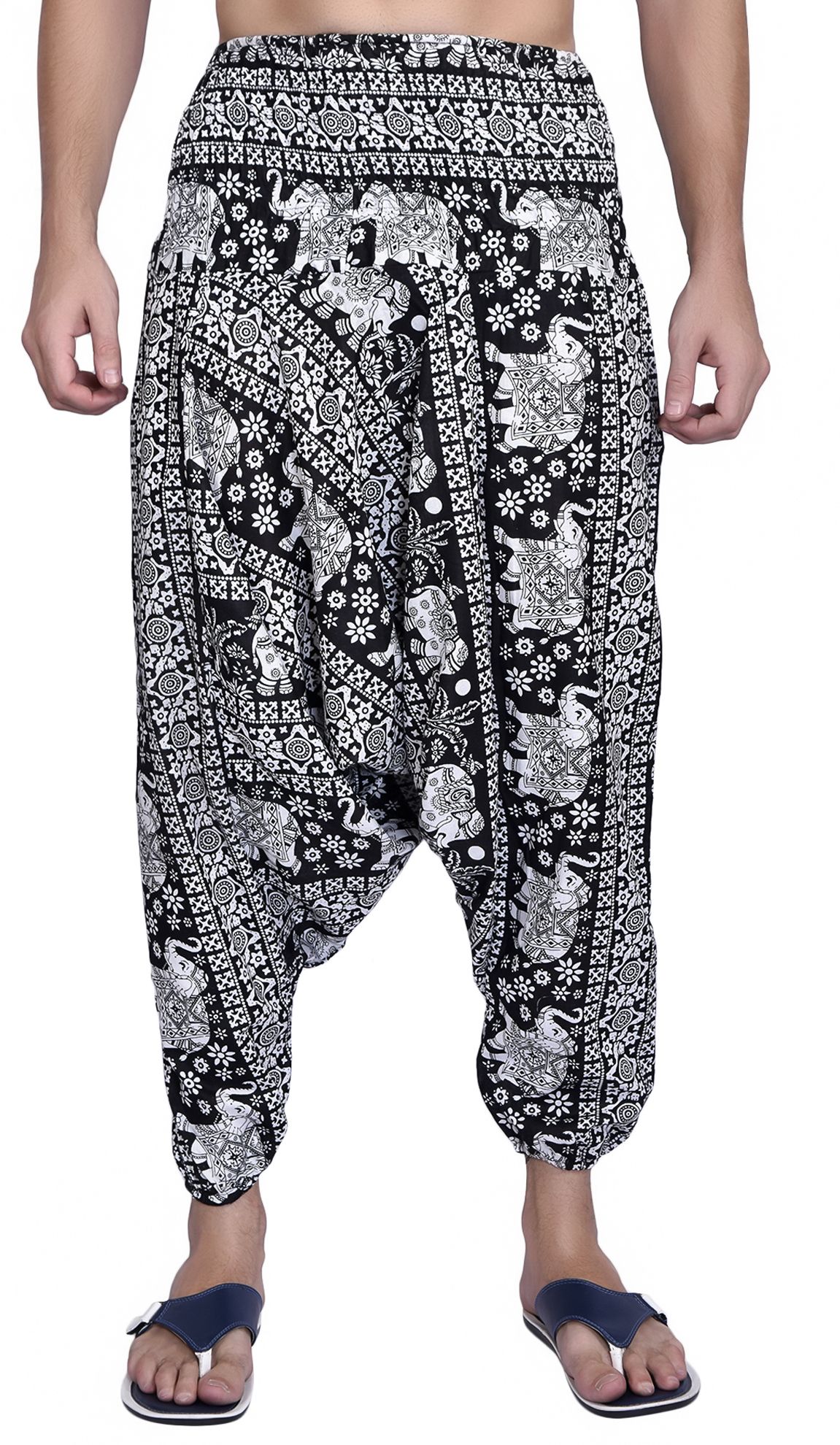 Printed Cotton Men Harem Pants