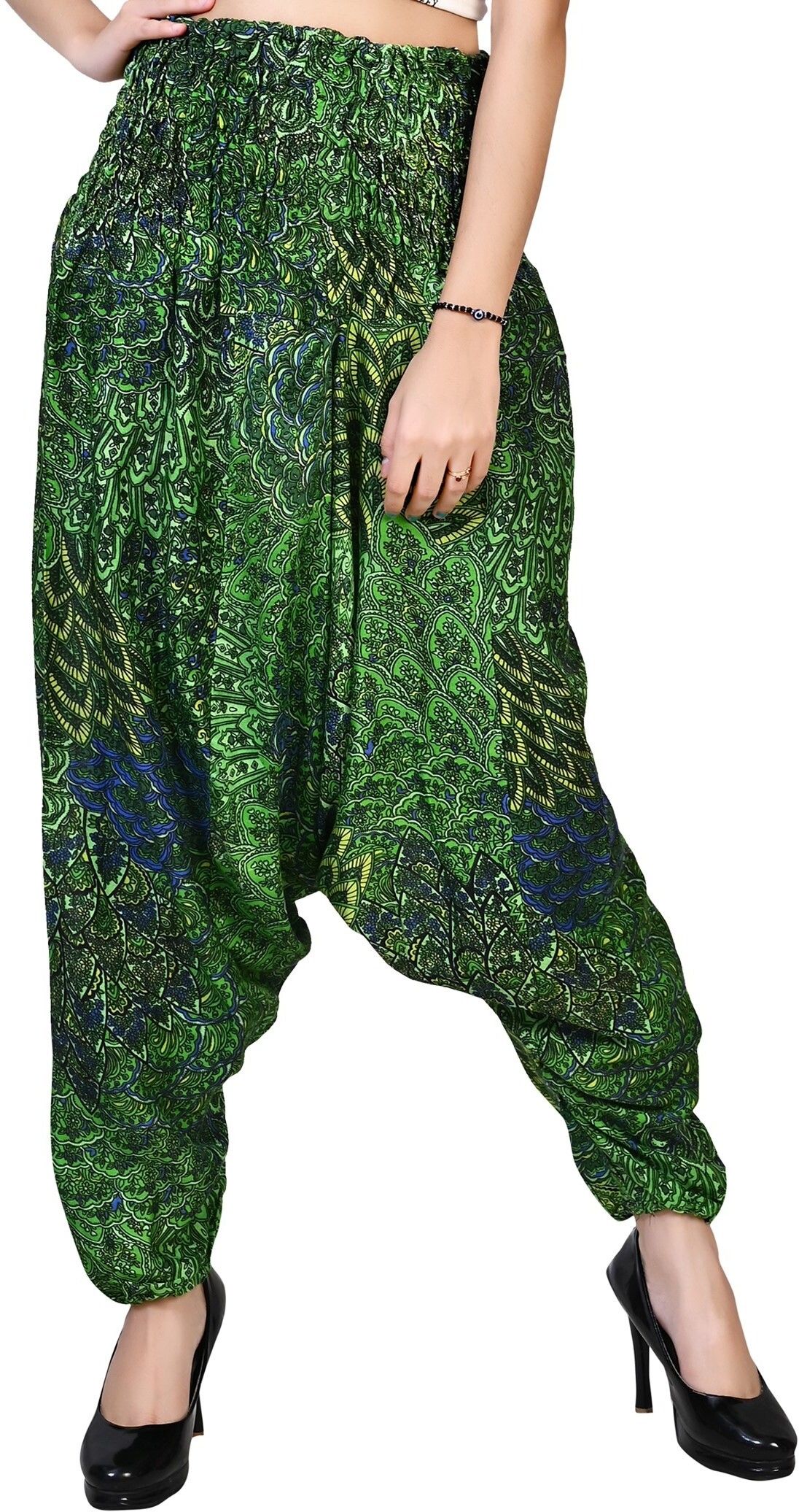 narnari Printed Rayon, Cotton Women Harem Pants-picture-48