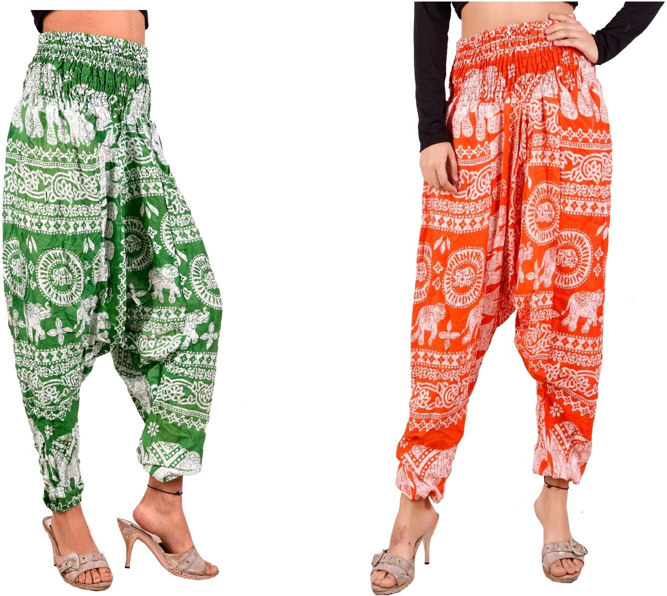 letz dezine Printed Rayon Women Harem Pants-picture-28