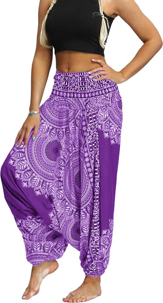 whitewhale Printed Rayon Women Harem Pants-picture-14