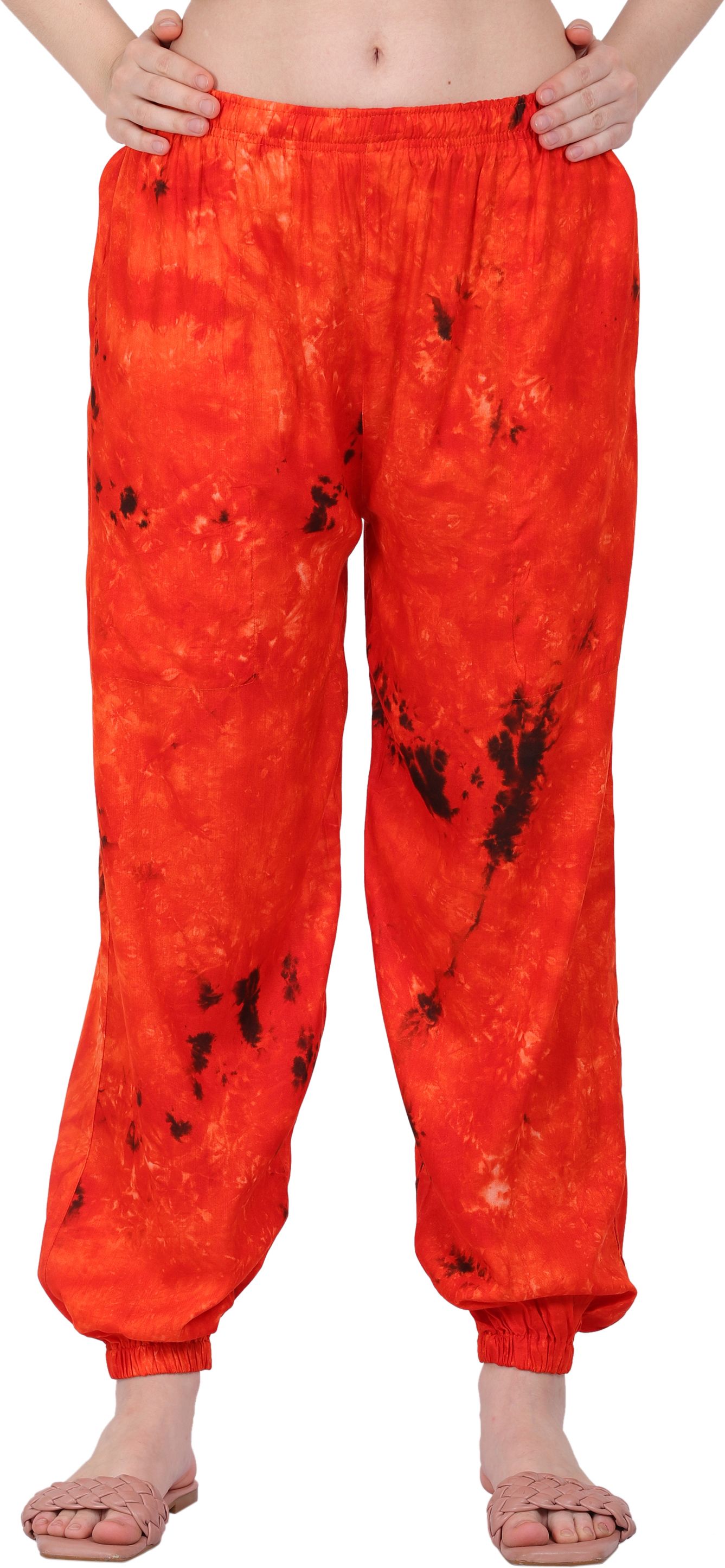 celby Tie & dye Rayon Women Harem Pants-picture-32