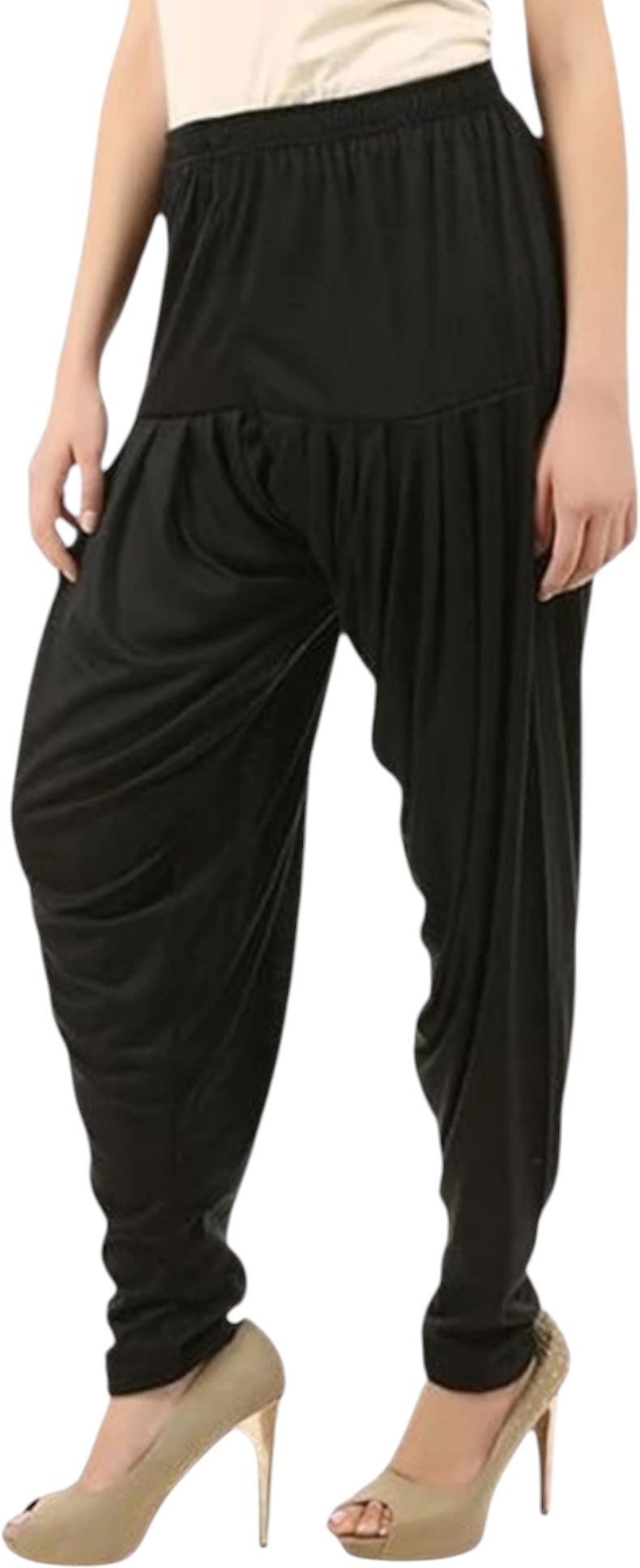 dream buds Solid Viscose, Lycra Women Harem Pants-picture-15