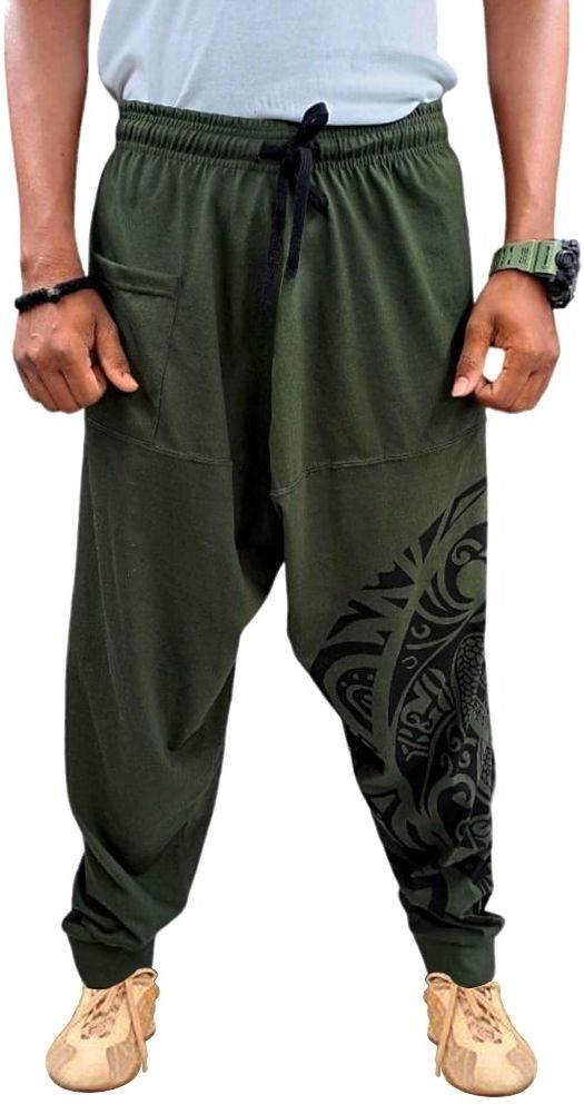Printed Cotton Men Harem Pants