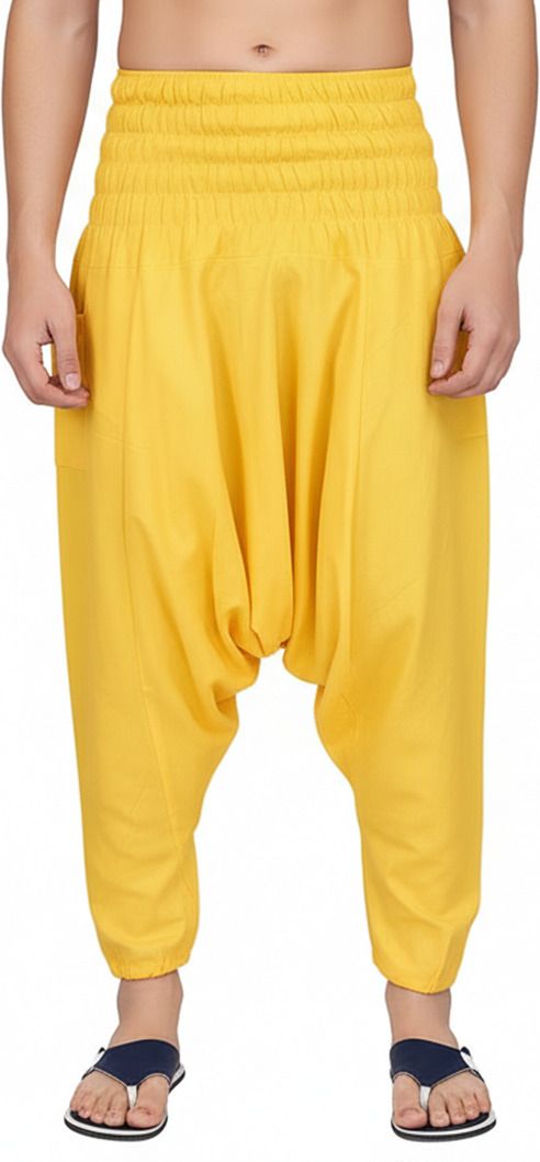 viku Solid Rayon Men Harem Pants-picture-27
