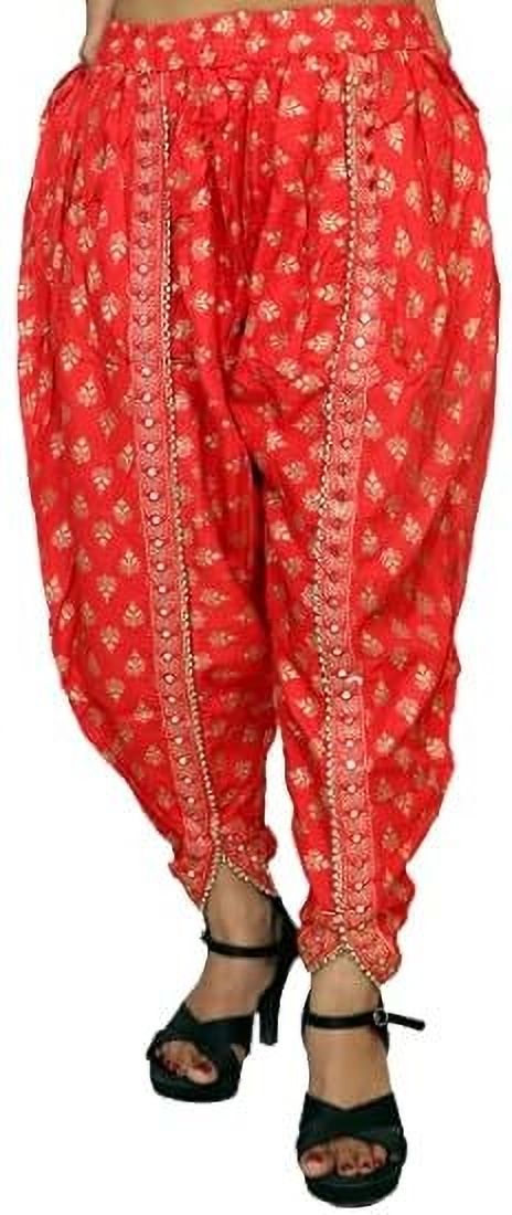 meemaya Printed Rayon Women Harem Pants-picture-13