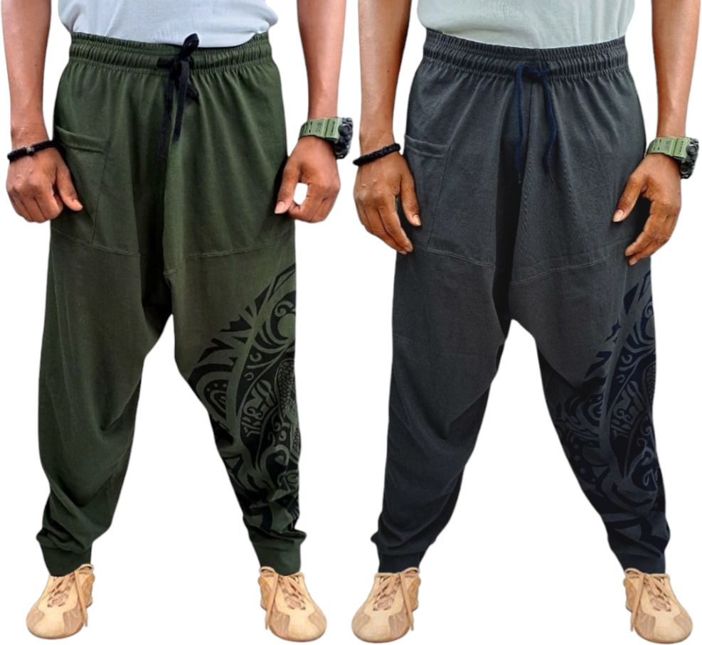 Printed Cotton Men Harem Pants