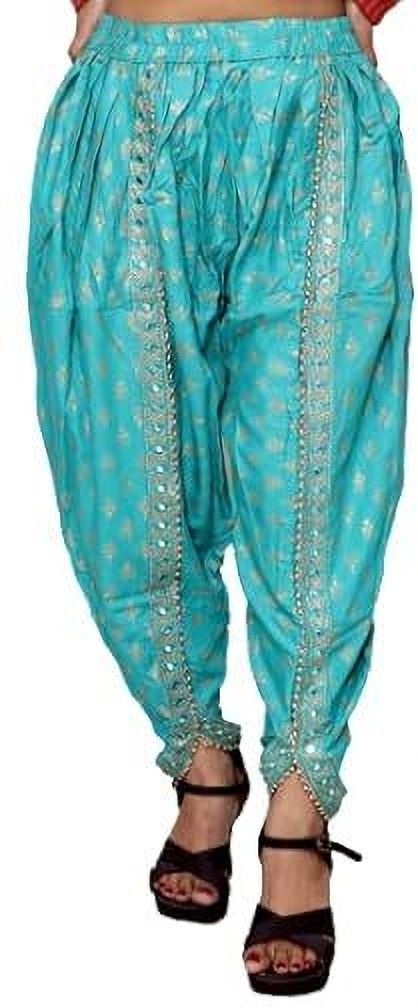 meemaya Printed Rayon Women Harem Pants-picture-27