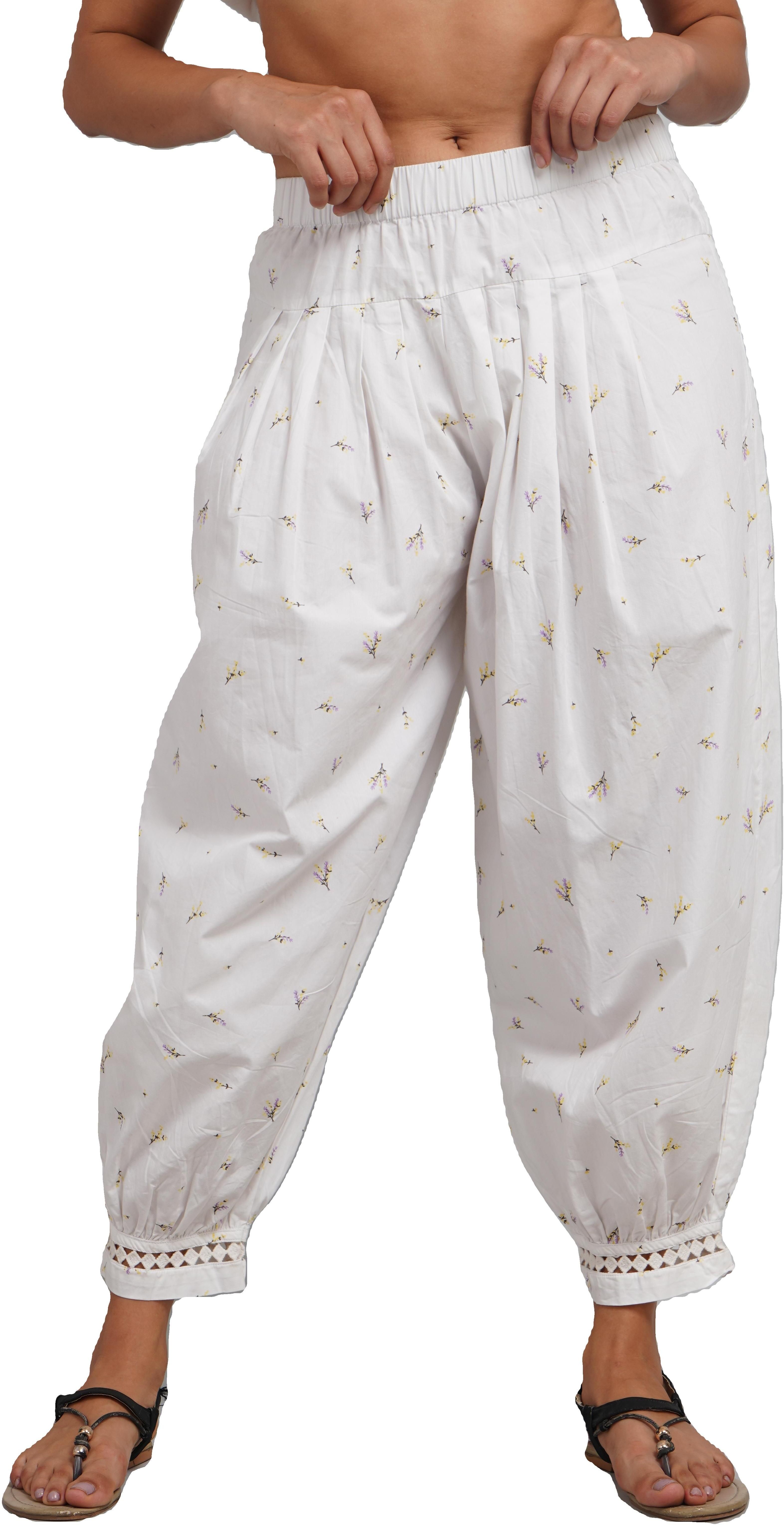 dwears Solid Cotton Women Harem Pants-picture-10