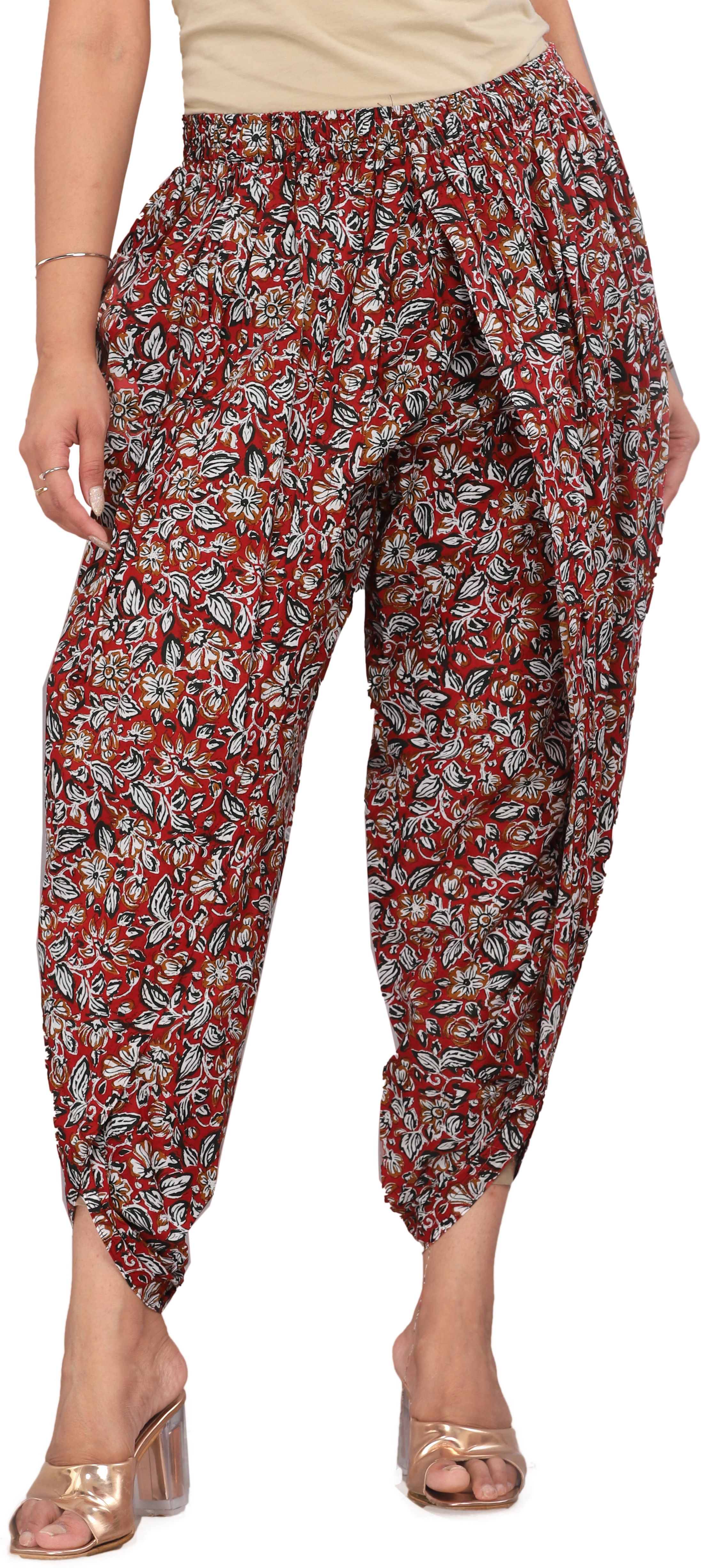 vaidiki Printed Rayon Women Harem Pants-picture-9