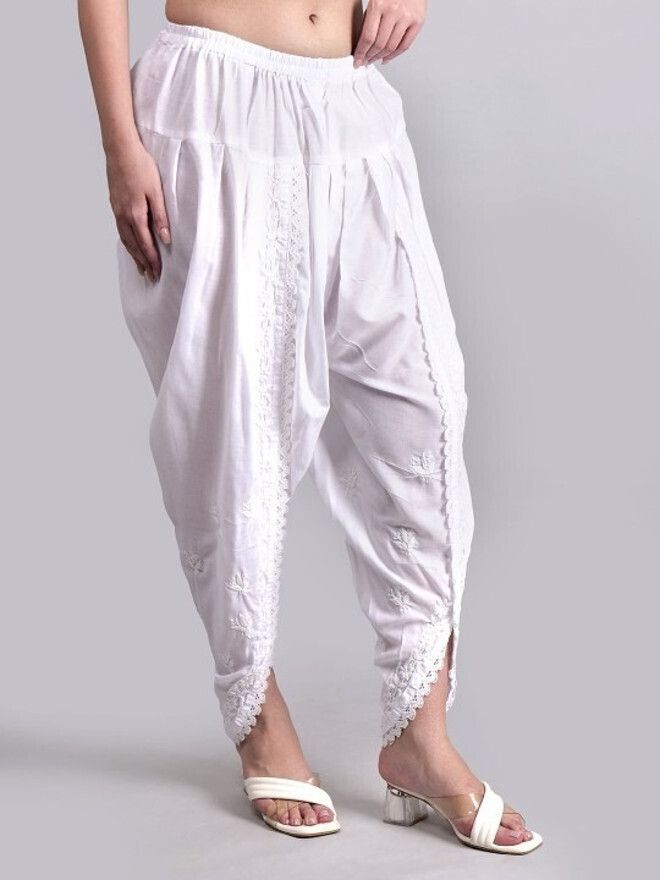 the sufistore Embroidered Cotton Women Harem Pants-picture-10