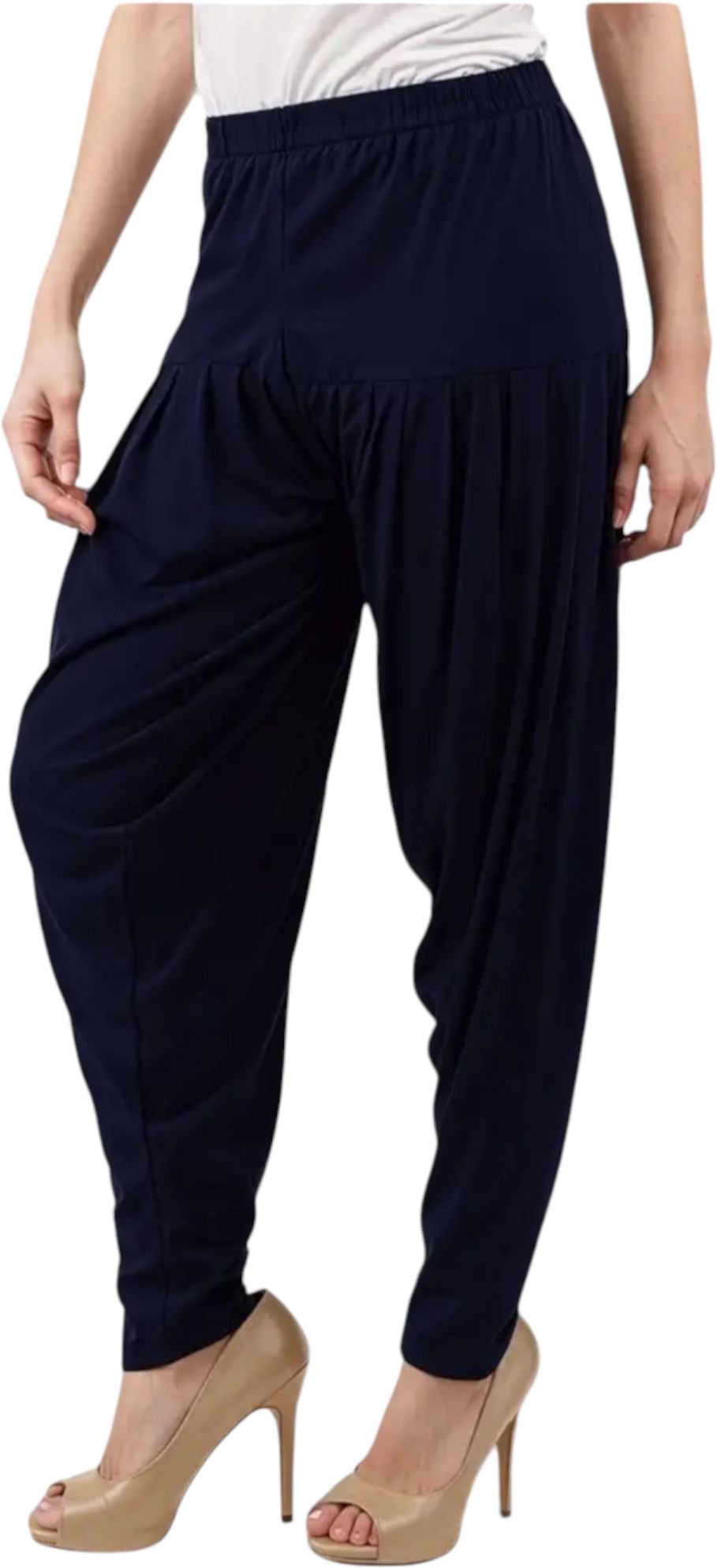 dream buds Solid Lycra, Viscose Women Harem Pants-picture-39