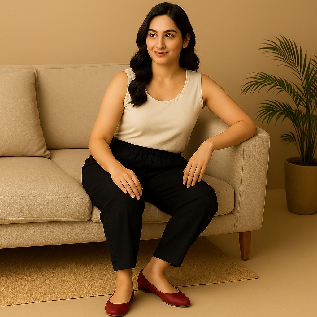 khatuja's Solid Khadi Women Harem Pants-picture-32