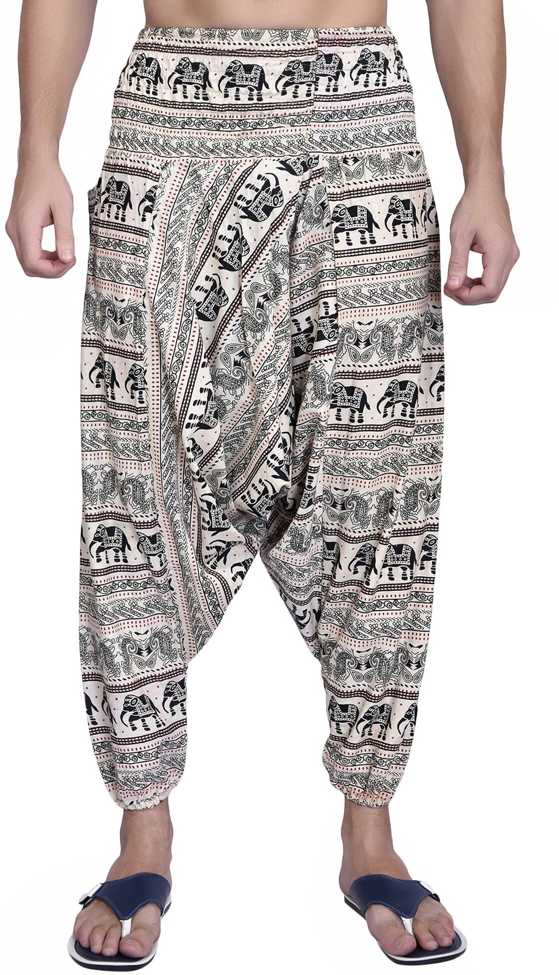 Printed Cotton Men Harem Pants