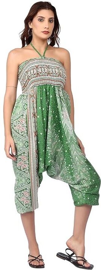whitewhale Printed Rayon Women Harem Pants-picture-22