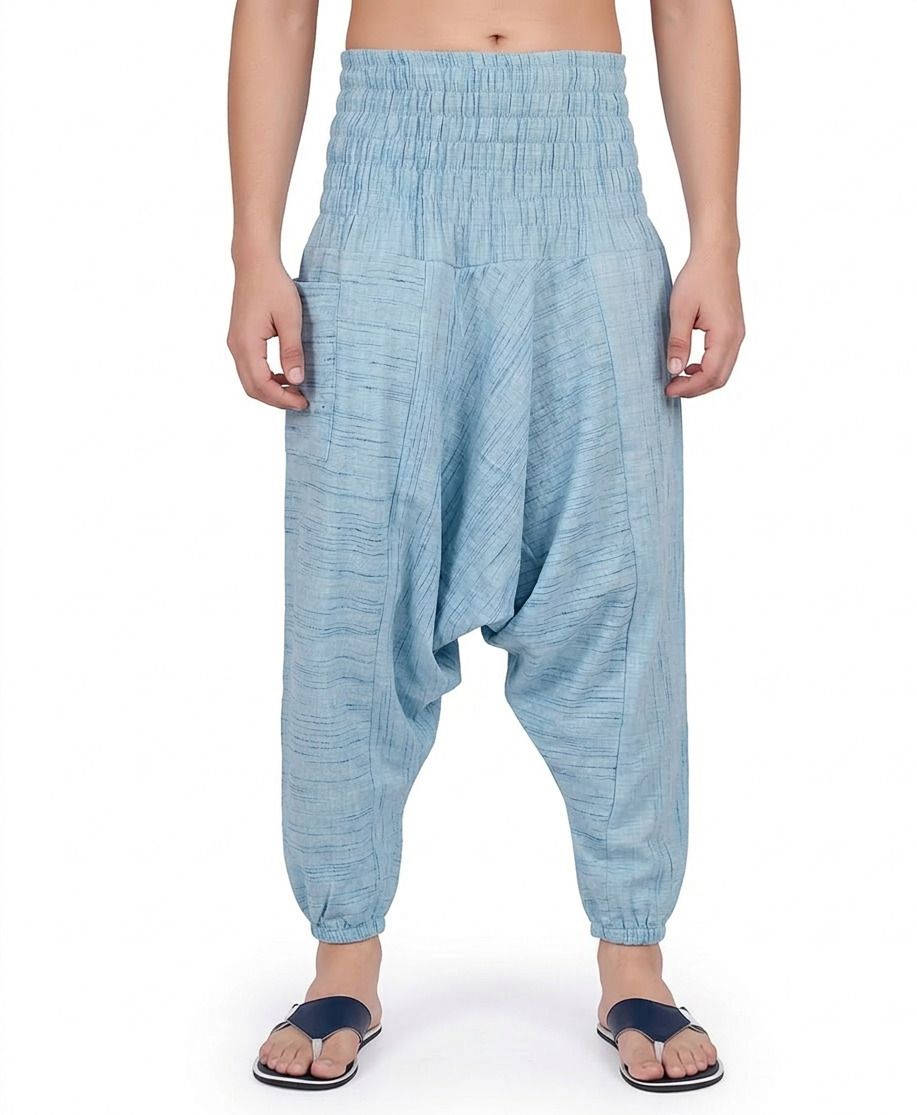 viku Striped Cotton Men Harem Pants-picture-10