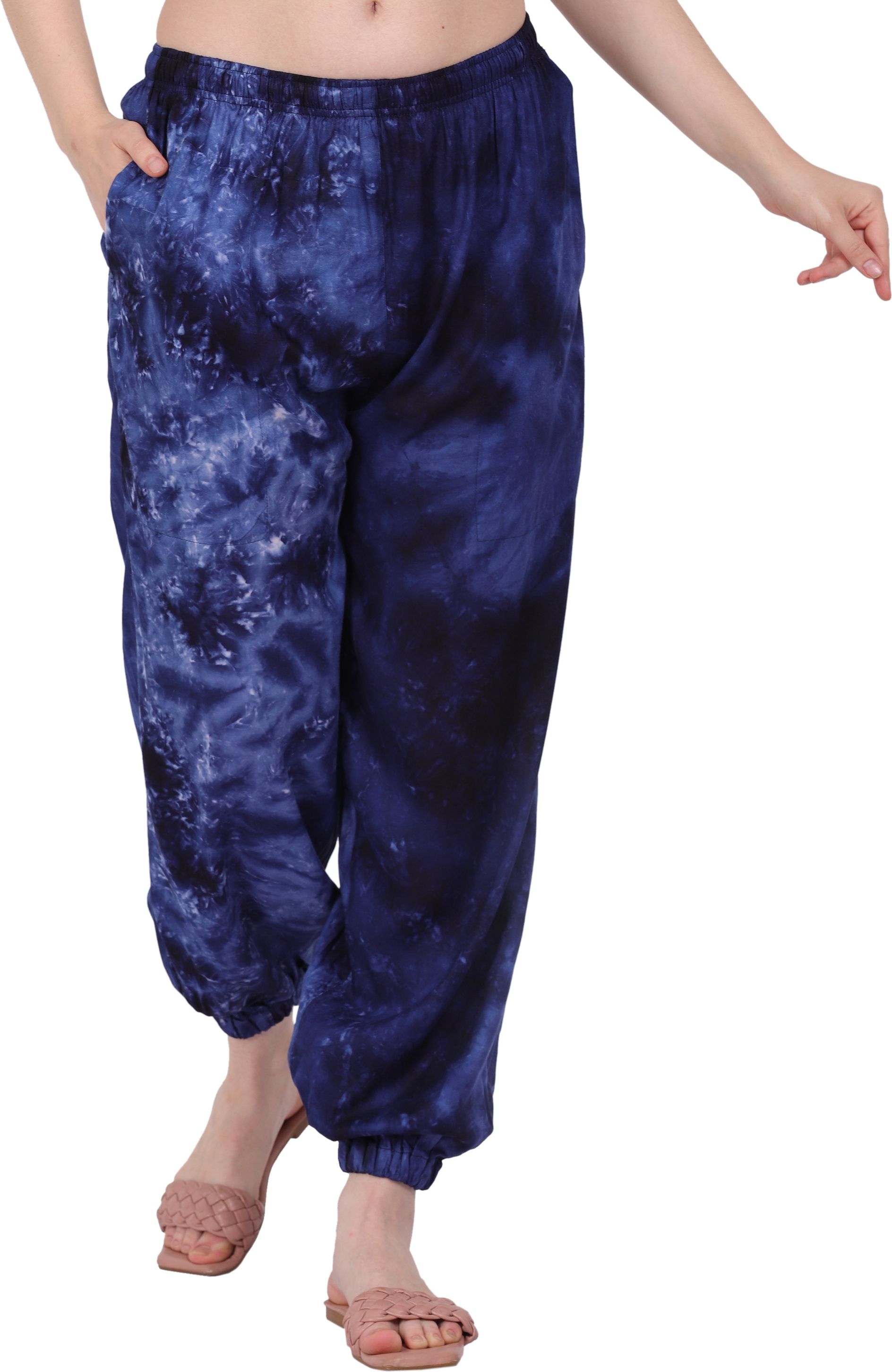 celby Tie & dye Rayon Women Harem Pants-picture-46